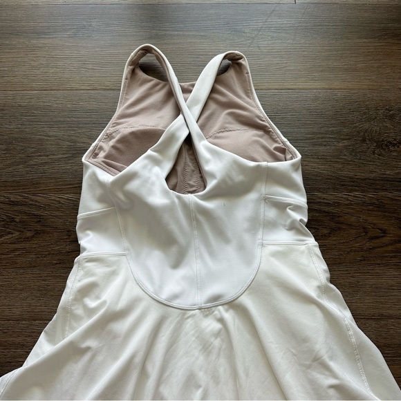 SOLD // NWOT Lululemon Court Crush Tennis Dress - White (Size 6) - Picture 8 of 10